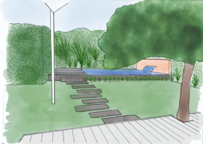 nova concept plan terrasse piscine chemin pierre